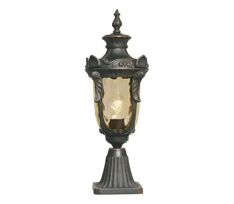 Záhradné lampy Elstead PH3-M-OB - Vonkajšie svietidlo PHILADELPHIA 1xE27/60W/230V IP44 bronzové PH3-M-OB