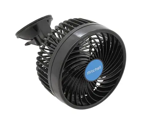 Domáce ventilátory látor MITCHELL 150mm 12V na prísavku