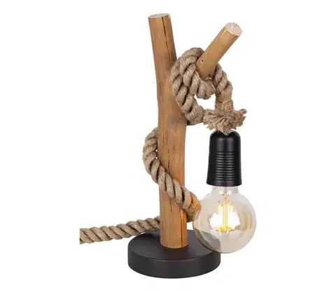 Lampy Globo 52060146X - Stolná lampa NERIDA 1xE27/10W/230V 52060146X