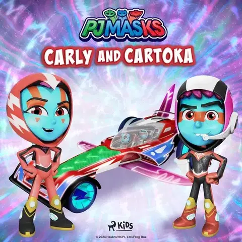 Pre deti a mládež - ostatné Saga Egmont PJ Masks - Carly and Cartoka (EN)
