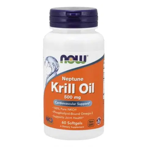 Krilový olej NOW Foods Krilový olej 500 mg