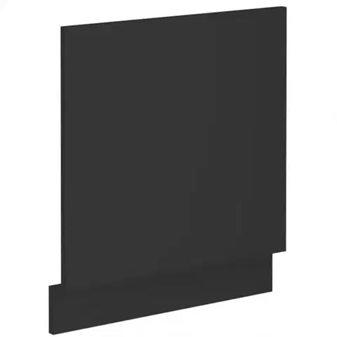 Dvierka a čelá zásuviek pre kuchynske skrinky Dvierka Siena Čierny mat  Zm 570x596