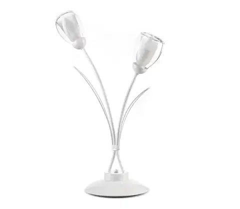 Lampy ONLI - Stolná lampa ANTEA 2xE14/6W/230V 60 cm 4802/LGV