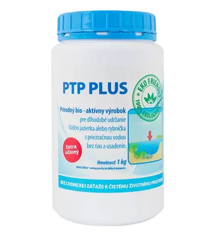 Upratovanie Baktoma Baktérie do jazierka a rybníkov - PTP PLUS 1kg PTP PLUS: 1 kg