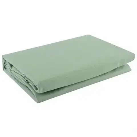 Bytový textil Prestieradlo bavlna 140x200 zelené