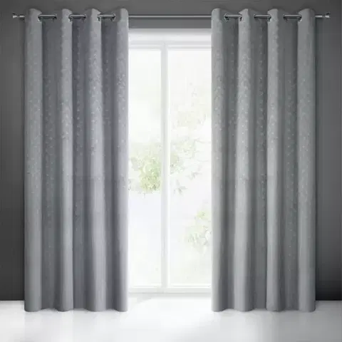 Závesy do spálne Záves JULIA 140X250 na priechodkách 384118