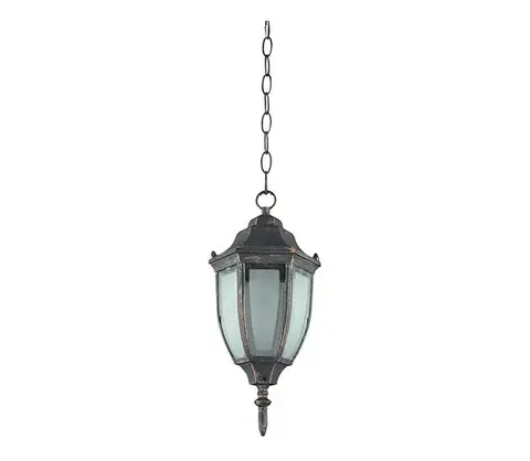 Záhradné lampy Prezent Vonkajší luster LIDO 1xE27/60W 