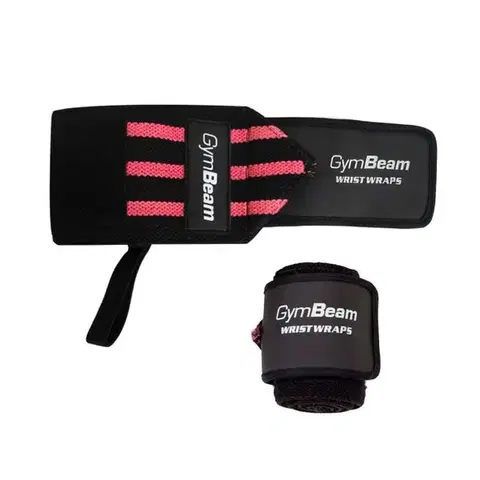 Bandáže na cvičenie GymBeam Bandáže na zápästia Pink