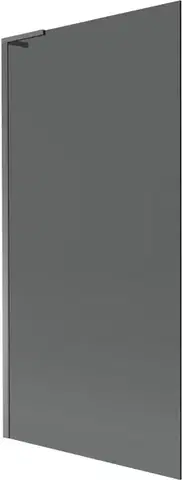Sprchové dvere MEXEN/S - Next L vaňová zástena FIX 90 x 150, grafit, grafit metal 895-090-000-03-40-95