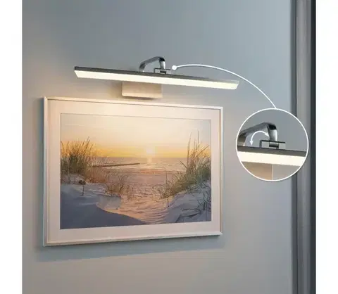 Svietidlá Paulmann 95573 - LED/11W nástenné svietidlo na obrazy RENAN 230 V 60 cm matný chróm 95573