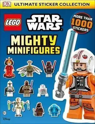 V cudzom jazyku Lego Star Wars Mighty Minifigures Ultimate Sticker Collection