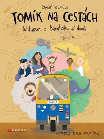 Cestopisy Tomík na cestách, 3. vydání - Tomáš Vejmola,Tereza Konupčíková