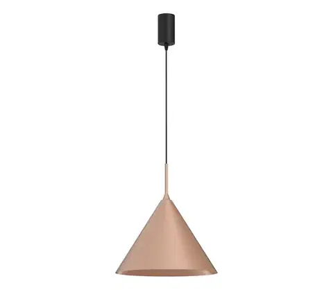 Svietidlá  Závesný luster na lane CAPITAL 1xGX53/15W/230V, priemer 32 cm, ružovozlatý MLP0960