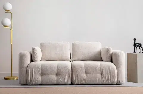 Pohovky a gauče Dvojmiestna pohovka Amaris 2 Seater - Beige