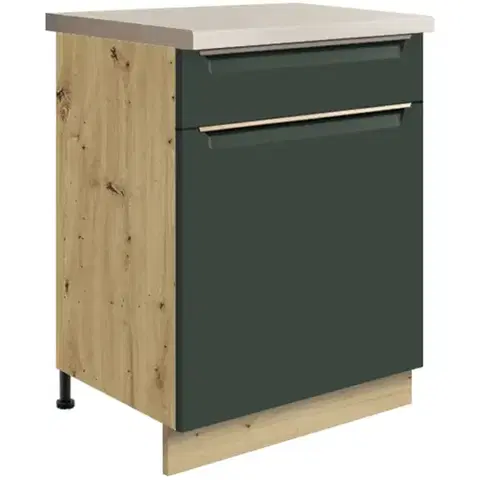 Kuchynské skrinky stojace Skrinka do kuchyne Glamour5d Green