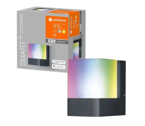 LED osvetlenie Ledvance - LED RGBW Vonkajšie svietidlo SMART+ CUBE LED/9,5W/230V IP44 Wi-Fi 4058075478114
