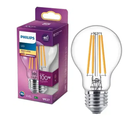 LED osvetlenie LED Žiarovka VINTAGE Philips A60 E27/10,5W/230V 2700K 8718699763015
