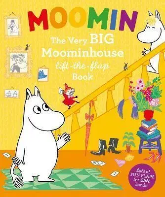 Leporelá, krabičky, puzzle knihy Moomins BIG Lift-the-Flap Moominhouse - Tove Jansson