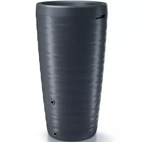 Sudy na vodu NABBI IDMZ240 S433 plastový sud na dažďovú vodu s vekom 240 l antracit