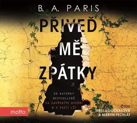 Detektívky, trilery, horory Motto Přiveď mě zpátky - audiokniha