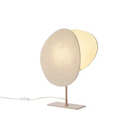 Stolné lampy Japandi stolná lampa béžová - Organica