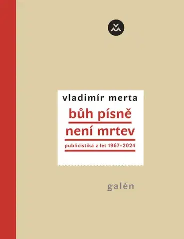 Eseje, úvahy, štúdie Bůh písně není mrtev - Vladimír Merta