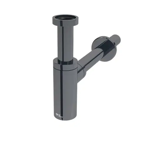 Sprchové vaničky Sifón k umývadlu SAT Dark 5/4 DN32 PVD Gun metal SATAUSDA SATAUSDA