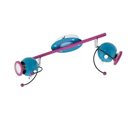 Svietidlá Eglo 95942 - Detské bodové svietidlo LAIA 1 2xGU10-LED/3W/230V 95942