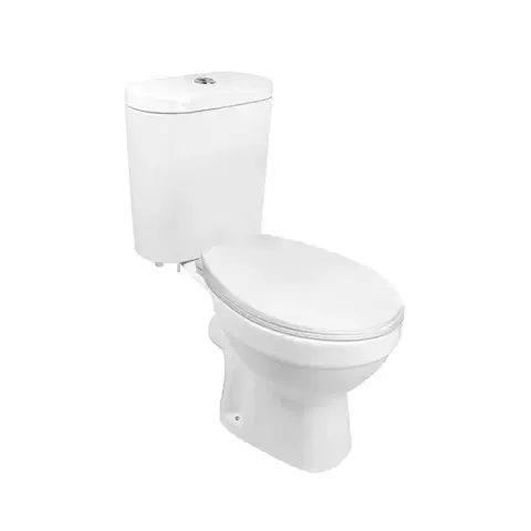 Doplnky do kúpeľne Mereo WC kombi, RIMLESS, zadný odpad s armatúrou VSD99