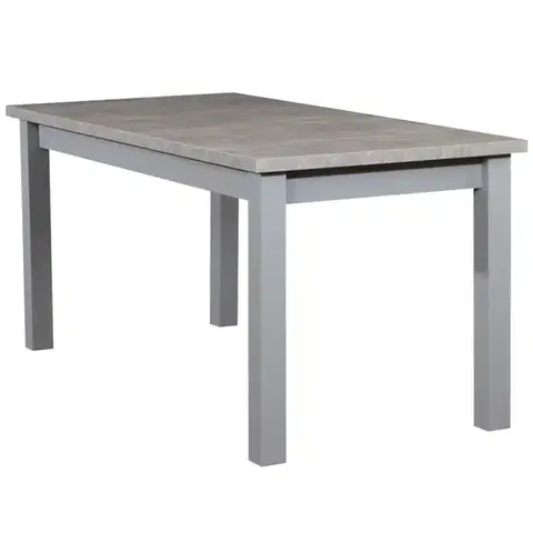 Jedálenské stoly Rozkladací stôl ST28 160/200x80 cm betón