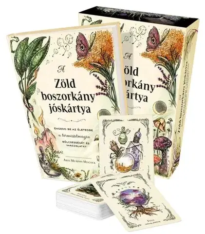 Veštenie, tarot, vykladacie karty A zöld boszorkány jóskártya - Arin Murphy-Hiscock