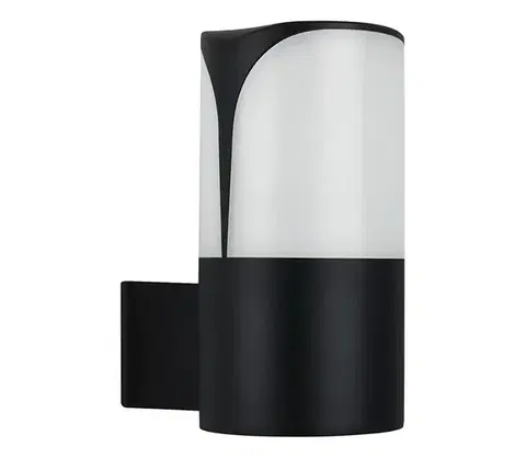 Svietidlá Telefunken 320305TF - Vonkajšie nástenné svietidlo 1xE27/12W/230V IP44 čierna 320305TF