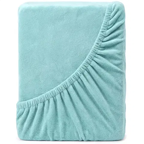 Plachty 4Home prestieradlo mikroflanel modrá, 160 x 200 cm