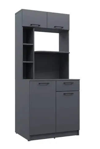 Kuchynské skrinky CAPSULE kuchynská skrinka NO1, grafit