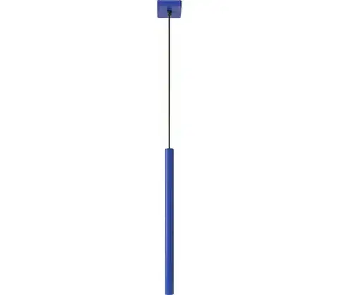 Svietidlá  SL.2125 - Závesné svietidlo PASTELO na lanku 1xG9/8W/230V modrá SL.2125