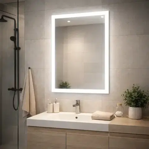 Zrkadlá s osvetlením Zrkadlo LED 40 60x80