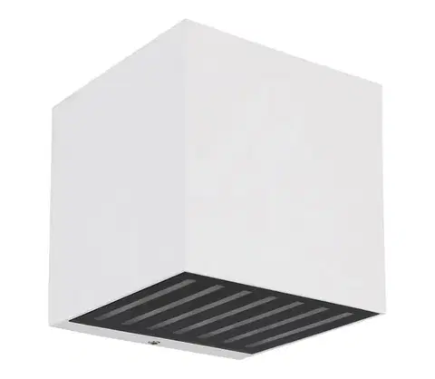 LED osvetlenie Globo 34156W - LED Vonkajšie nástenné svietidlo ILLI LED/6W/230V IP54 biela 34156W