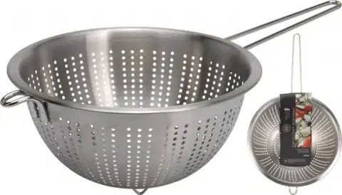Cedníky Kinekus Cedník s rúčkou, nerezový, priemer 24cm