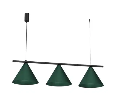 Svietidlá  Luster na lanku CAPITAL 3xGX53/15W/230V zelený MLP1530