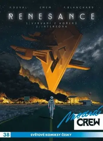 Komiksy Modrá CREW 38: Renesance 1 a 2 - Fred Duval,Emem,Richard Podaný