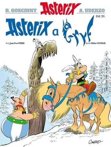 Komiksy Asterix 39 - Asterix a gryf - Jean-Yves Ferri,Michal Lázňovský,Didier Conrad