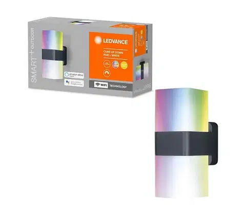 LED osvetlenie Ledvance - LED RGBW Vonkajšie svietidlo SMART+ CUBE LED/13,5W/230V IP44 Wi-Fi 4058075478077