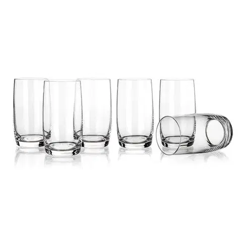 Poháre Banquet Crystal Sada pohárov long drink Leona 380 ml, 6 ks 