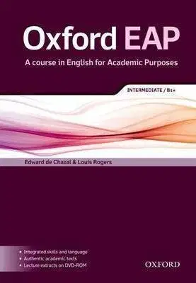 Učebnice a príručky Oxford EAP Intermediate B1+ Student's Book + DVD - Louis Rogers,Chazal de Edward
