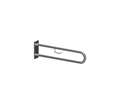 Svietidlá BEMETA Oporné madlo 10,3x25,3 cm nerez/strieborné 301807332