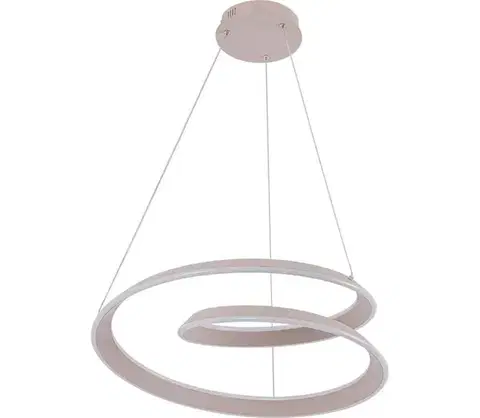 Svietidlá  LED luster na lanku CASHMERE LED/75W/230V pr. 60 cm béžový 338167