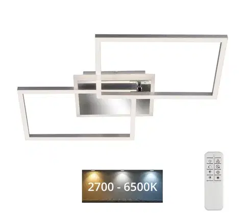 Svietidlá Brilo - LED Stmievateľný prisadený luster FRAME 2xLED/20W/230V 2700-6500 + DO 3049-018