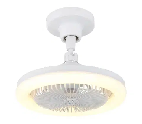 Ventilátory Globo 03680W - LED stmievateľný stropný látor LIDEA LED/20W/230V 3000-6500K biela+diaľkové ovládanie 03680W