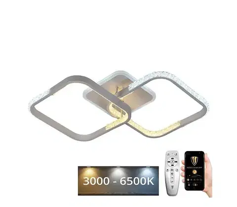 Svietidlá  LED Stmievateľný prisadený luster LED/55W/230V 3000-6500K + DO J3300/W
