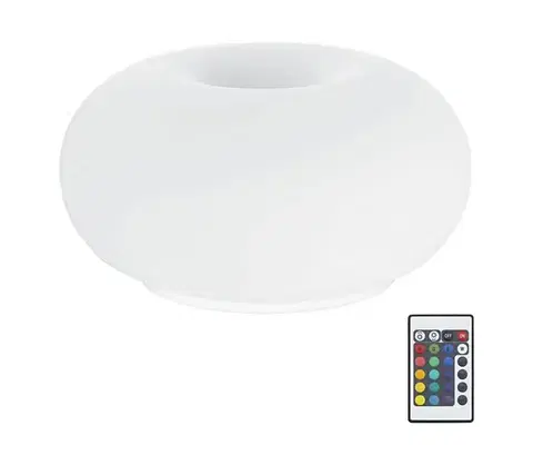 Lampy Eglo 75355 - LED RGB Stmievateľná stolná lampa OPTICA-C 2xE27/7,5W/230V 75355